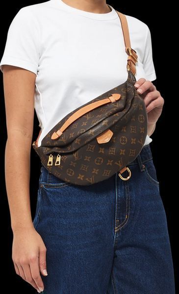 Бананка Louis Vuitton Bum Bag in Brown Monogram Coated Canvas 005 фото