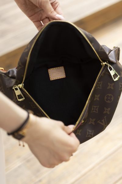 Бананка Louis Vuitton Bum Bag in Brown Monogram Coated Canvas 005 фото