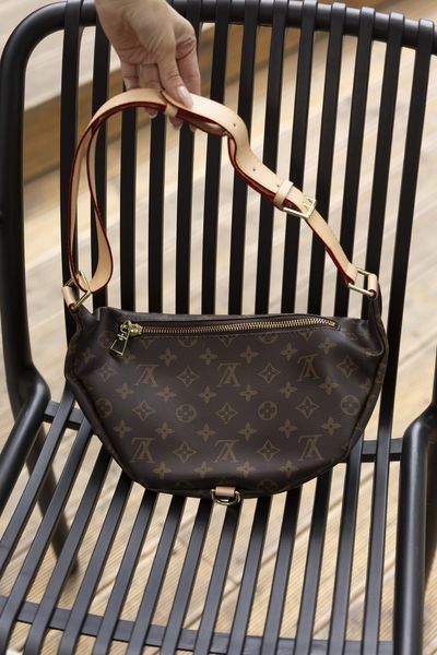 Бананка Louis Vuitton Bum Bag in Brown Monogram Coated Canvas 005 фото