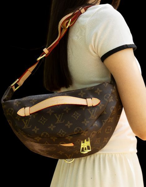 Бананка Louis Vuitton Bum Bag in Brown Monogram Coated Canvas 005 фото