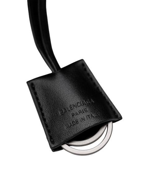 Сумка Balenciaga Rodeo Small Handbag in Black Smooth Calfskin/Silver Hardware 593 фото