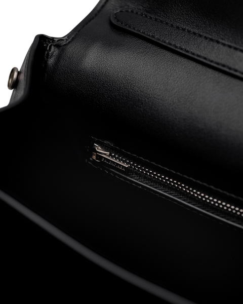 Сумка Balenciaga Rodeo Small Handbag in Black Smooth Calfskin/Silver Hardware 593 фото