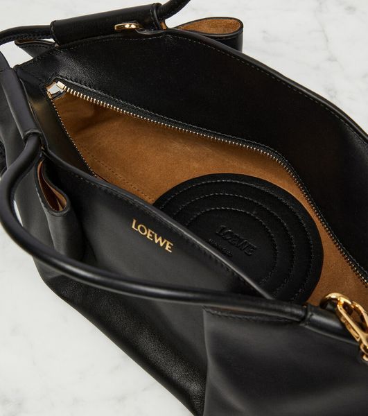 Cумка Loewe Paseo Small Bag in Black Leather 1693 фото