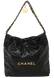 Сумка Chanel 22 Small Hobo Bag in Black Shiny Quilted Calfskin & Gold-Tone Metal 10183 фото 3