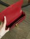 Сумка Saint Laurent Mini Voltaire Shoulder Bag in Red Leather 0458 фото 7