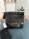 Сумка Chanel 22 Small Hobo Bag in Black Shiny Quilted Calfskin & Gold-Tone Metal 10183 фото 6