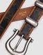 Ремінь Celine Western Belt in Triomphe Canvas and Calfskin/Silver 66155 фото 9