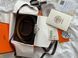 Ремень Herm&egrave;s Rivale 18 Belt in Black Calfskin/Palladium Buckle 0388 фото 3