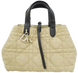 Сумка Dior Medium Toujours Bag in Rope Beige and Black Macrocannage Calfskin/Gold Hardware 5331 фото 1