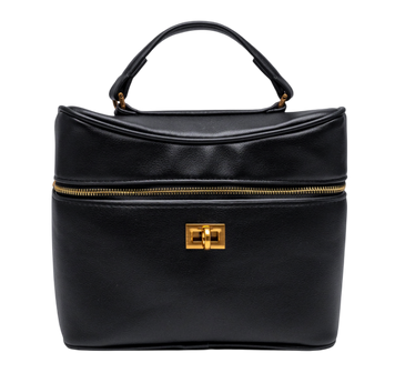 Cумка Balenciaga Rodeo Vanity in Black Smooth Calfskin/Aged-Gold Hardware 991102 фото