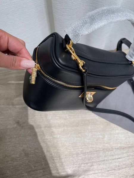 Cумка Balenciaga Rodeo Vanity in Black Smooth Calfskin/Aged-Gold Hardware 991102 фото