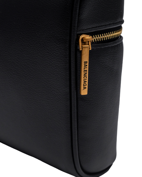 Cумка Balenciaga Rodeo Vanity in Black Smooth Calfskin/Aged-Gold Hardware 991102 фото