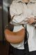 Сумка Prada Arqu&eacute; Large Leather Shoulder Bag in Cognac Calf Leather 0504 фото 9
