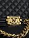 Сумка Chanel Medium Boy Bag in Black Caviar Leather/Gold Hardware 0331 фото 5