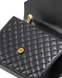Cумка Saint Laurent Envelope Medium in Quilted Grain De Poudre Embossed Black Leather 0400 фото 7