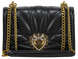 Сумка Dolce & Gabbana Devotion Medium Quilted Shoulder Bag Black 19008 фото 1