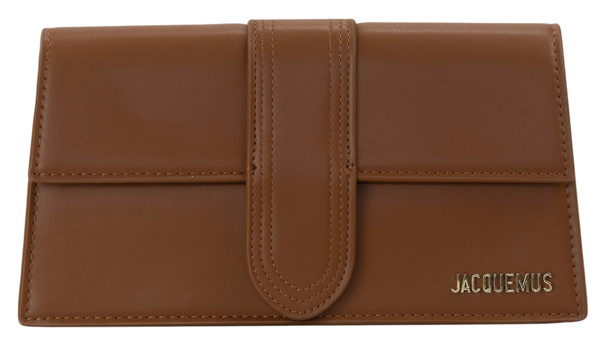 Сумка Jacquemus Le Grand Bambino Long Bag in Brown Leather 0492 фото
