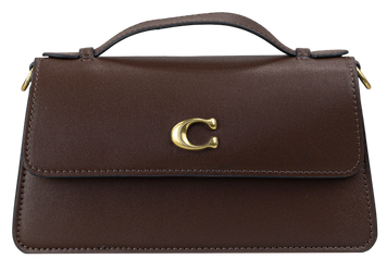 Сумка Coach Juno Crossbody Bag in Leather Maple Brown 12293 фото