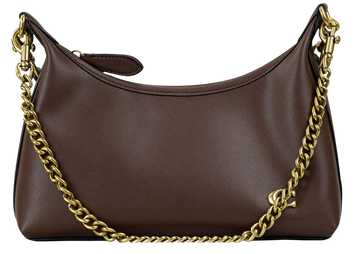Сумка Coach Juliet Shoulder Bag in Brown Smooth Leather/Brass Hardware 99653 фото