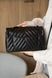 Сумка Chevron Classic Double Flap Bag in Black Lambskin Leather/Black Hardware Premium 0340 фото 7
