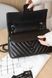 Сумка Chevron Classic Double Flap Bag in Black Lambskin Leather/Black Hardware Premium 0340 фото 4