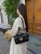 Сумка Gucci Marmont Medium Shoulder Bag in Black Matelass&eacute; Chevron Leather/Gold-Toned Hardware 051121 фото 2