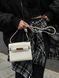 Сумка Saint Laurent Manhattan Mini Shoulder Bag in Milk Leather with Gold Hardware Premium 404 фото 3