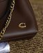 Сумка Coach Juliet Shoulder Bag in Brown Smooth Leather/Brass Hardware 99653 фото 9