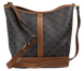 Сумка Celine Medium Bucket Bag in Triomphe Canvas and Calfskin Tan 0563 фото 1
