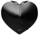 Cумка Ala&iuml;a Le Coeur Heart Shoulder Bag in Black Leather 99945 фото 1