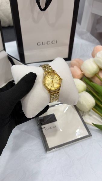 Часы Gucci G-Timeless 31 Watch Gold Steel/Gold Dial 6192 фото