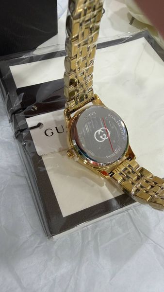 Часы Gucci G-Timeless 31 Watch Gold Steel/Gold Dial 6192 фото