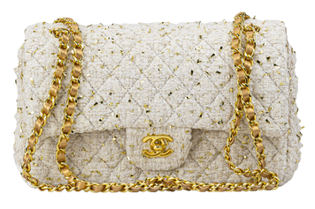 Брендова жіноча сумка Chanel Classic 11.12 Tweed Flap Bag 0566 фото
