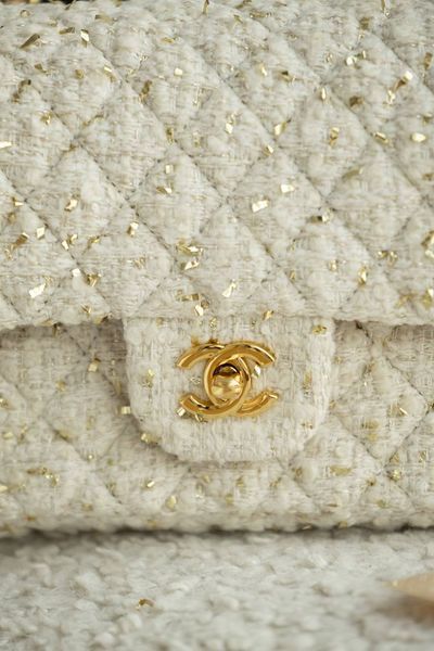 Брендова жіноча сумка Chanel Classic 11.12 Tweed Flap Bag 0566 фото