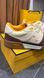 Жіночі кеди Fendi Match Low Tops Sneakers Beige/Gum/Yellow 38 0006 фото 4