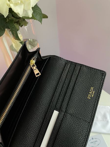 Гаманець Prada Large Leather Wallet 88161 фото