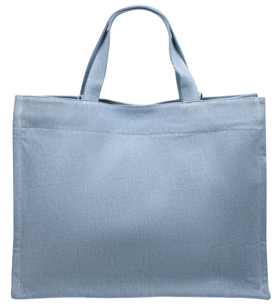 Сумка Acne Studios Logo-Embossed Distressed Denim Tote Bag 991048 фото