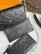 Сумка Louis Vuitton F&eacute;licie Pochette Bag in Black Monogram Empreinte Leather 1052 фото 6