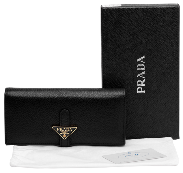 Гаманець Prada Large Leather Wallet 88161 фото