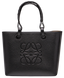 Сумка Loewe Anagram Small Leather Tote Bag in Black 9116 фото 1