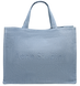 Сумка Acne Studios Logo-Embossed Distressed Denim Tote Bag 991048 фото 1
