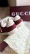 Женские кеды Gucci G74 Interlocking G Sneakers in Bordeaux Suede Premium 37 94383 фото 5