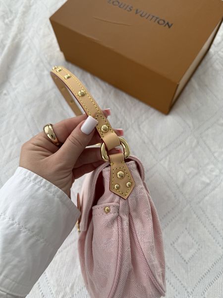 Сумка Louis Vuitton Sunset Monogram Denim Washed Pink 165 фото