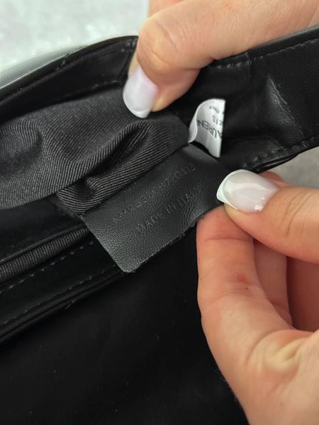 Сумка Saint Laurent Le 57 Quilted Hobo Bag in Black Leather 0357 фото