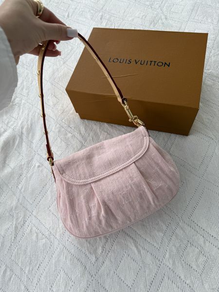 Сумка Louis Vuitton Sunset Monogram Denim Washed Pink 165 фото