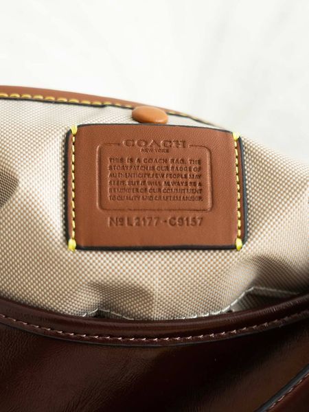 Сумка Coach Juliet Shoulder Bag 25 in Brown Maple Leather/Brass Hardware 99653 фото