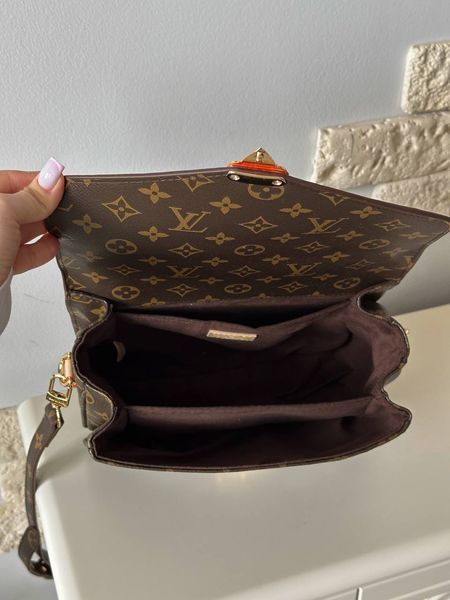 Сумка Louis Vuitton Pochette Metis in Monogram Coated Canvas 1023 фото