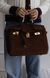 Сумка Herm&eacute;s Birkin 30 in Chocolate Veau Doblis Suede/Gold Hardware 0592 фото 2