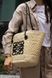 Соломенная сумка Loewe Medium Anagram Raffia Basket Bag Natural/Black 97544 фото 2