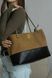 Сумка Chanel Hobo Shopping Tote Bag 35 in Camel Suede/Black Quilted Calfskin/Gold Hardware 596 фото 2